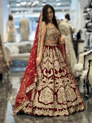Imperial Scarlet Lehenga